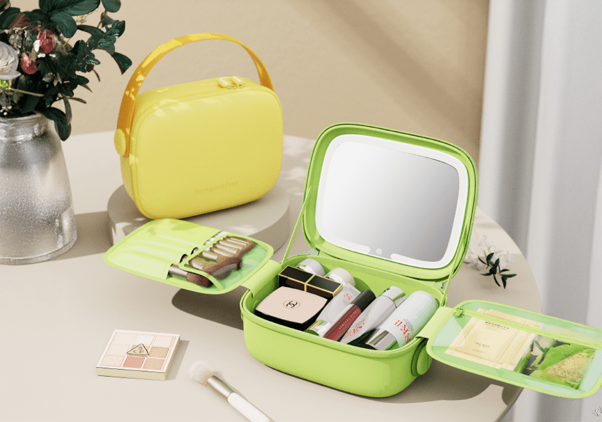 Why a Makeup Bag With Mirror Is a Game-Changer for Everyday Life - Fungoofun