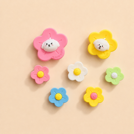 Flower Puppy Charms
