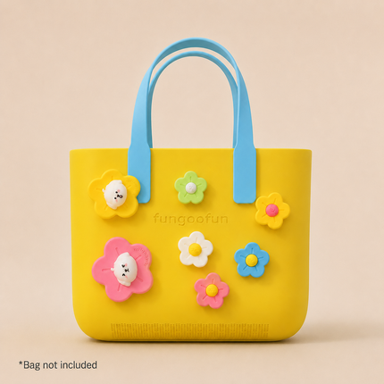 Flower Puppy Charms