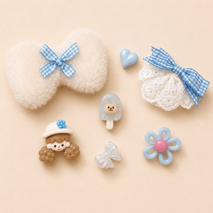 Blue Bow Charms - Fungoofun | Fungoofun Lebanon