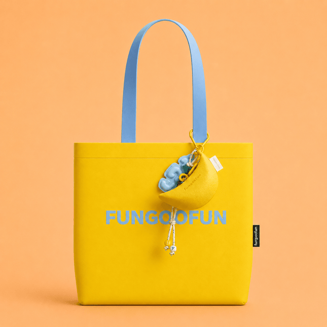 Canvas Bag & MINI Banana Pendant - Fungoofun | Fungoofun Lebanon