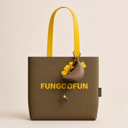 Canvas Bag & MINI Banana Pendant - Fungoofun | Fungoofun Lebanon