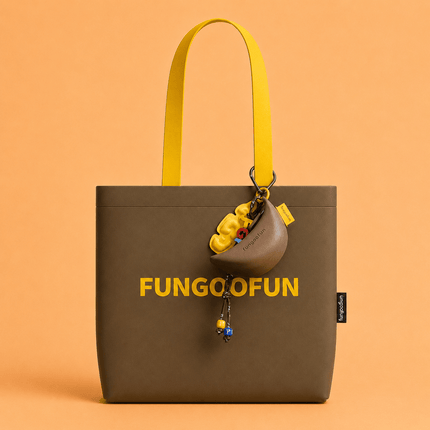 Canvas Bag & MINI Banana Pendant - Fungoofun | Fungoofun Lebanon