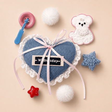 Light Blue Heart Charms - Fungoofun | Fungoofun Lebanon
