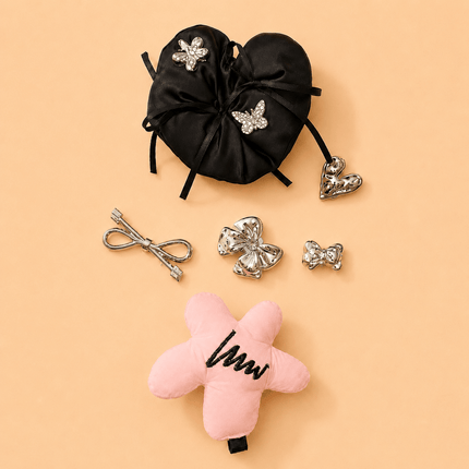 Padded Scrunchie Bow Charms - Fungoofun | Fungoofun Lebanon