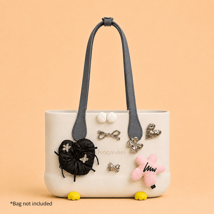 Padded Scrunchie Bow Charms - Fungoofun | Fungoofun Lebanon