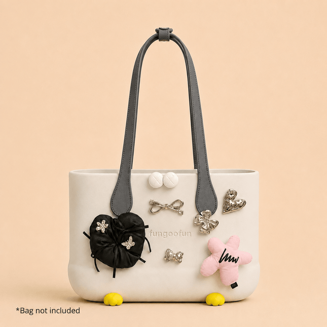 Padded Scrunchie Bow Charms - Fungoofun | Fungoofun Lebanon