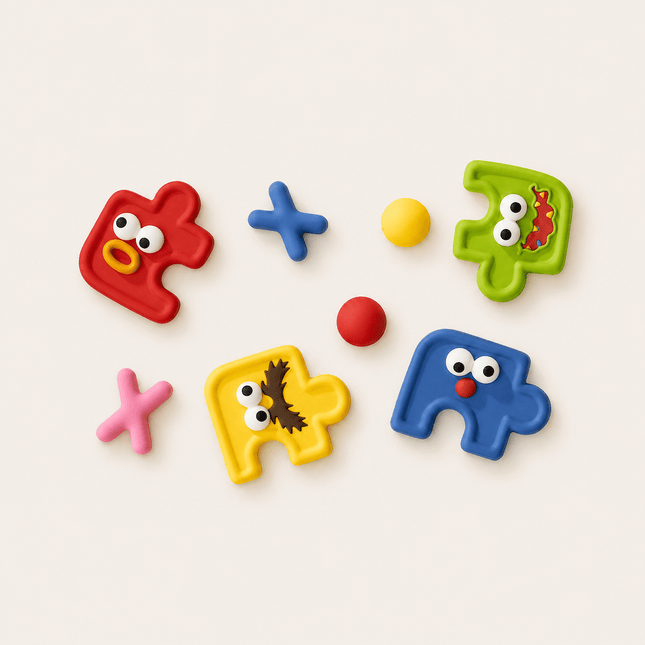 Puzzle Monster Charms - Fungoofun | Fungoofun Lebanon